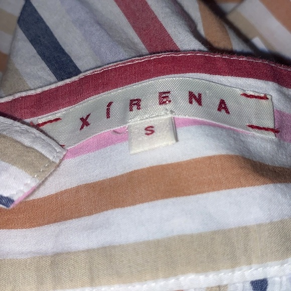 Xirena Dylan Tiered Cotton Striped Midi Dress size Small like new. - Picture 4 of 4